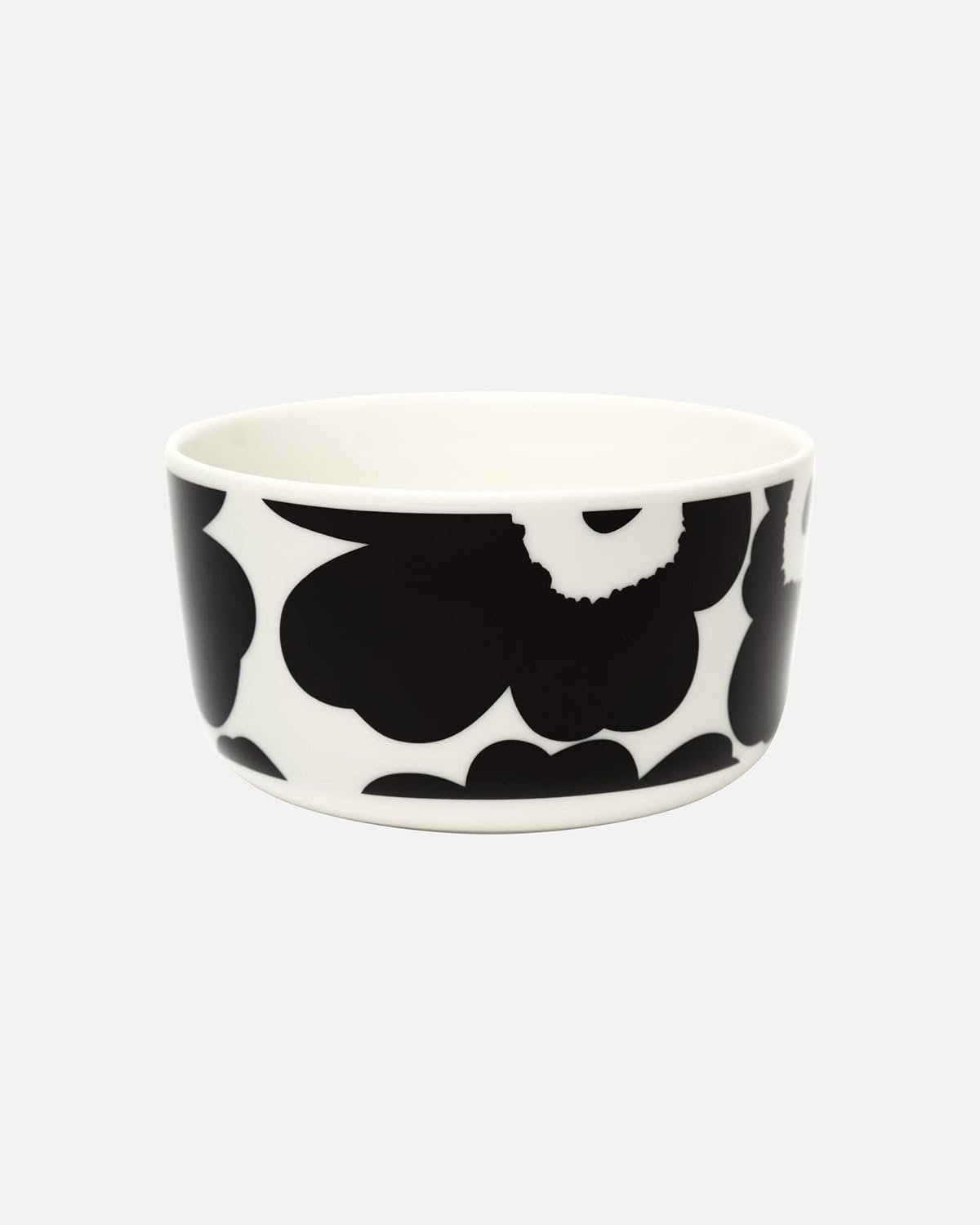 Oiva Unikko Medium Bowl | Black Poppy Design