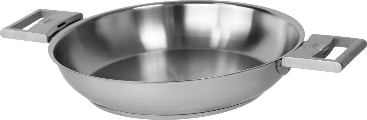 Cristel Strate Stainless Steel Frying Pan Plus — 11"