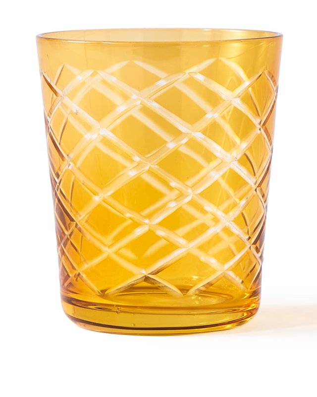 PolsPotten Cuttings Tumblers – Multicolor Sandblasted Drinking Glass | Set of 6