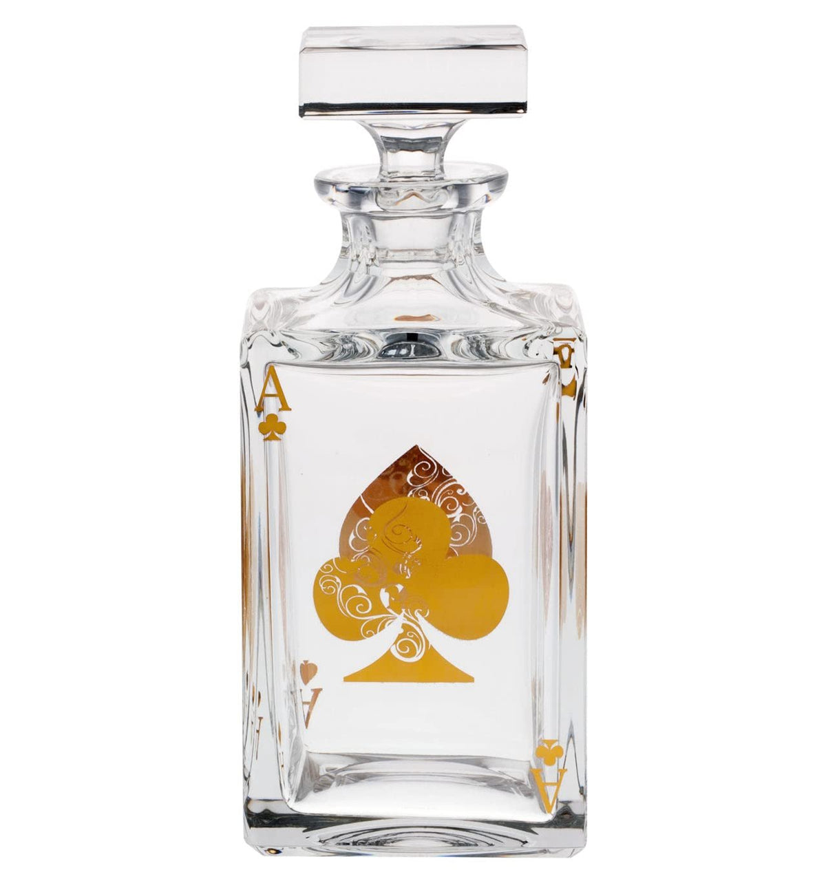 Vista Alegre Whisky Decanter | Poker