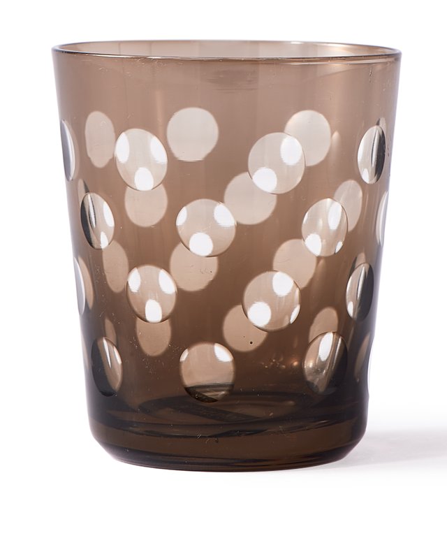 PolsPotten Cuttings Tumblers – Multicolor Sandblasted Drinking Glass | Set of 6