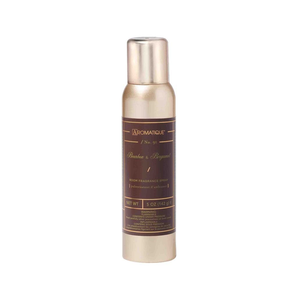 Aromatique Bourbon Bergamot Room Spray Fragrance 5oz