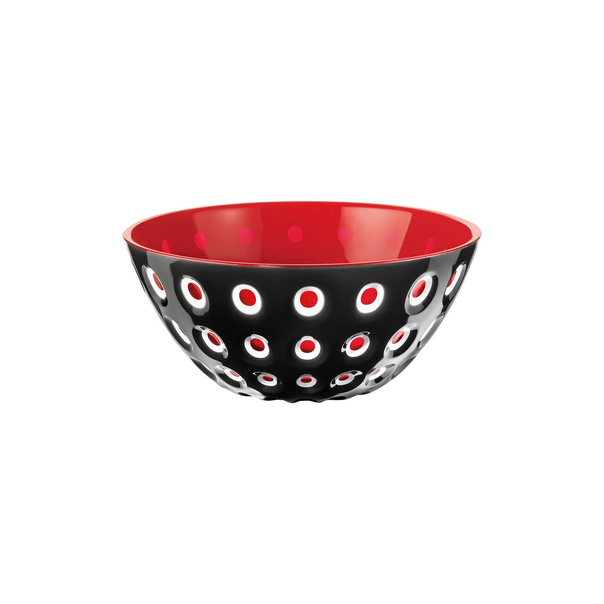 Le Murrine Medium Serving Bowl | Red & Black | 7.9"