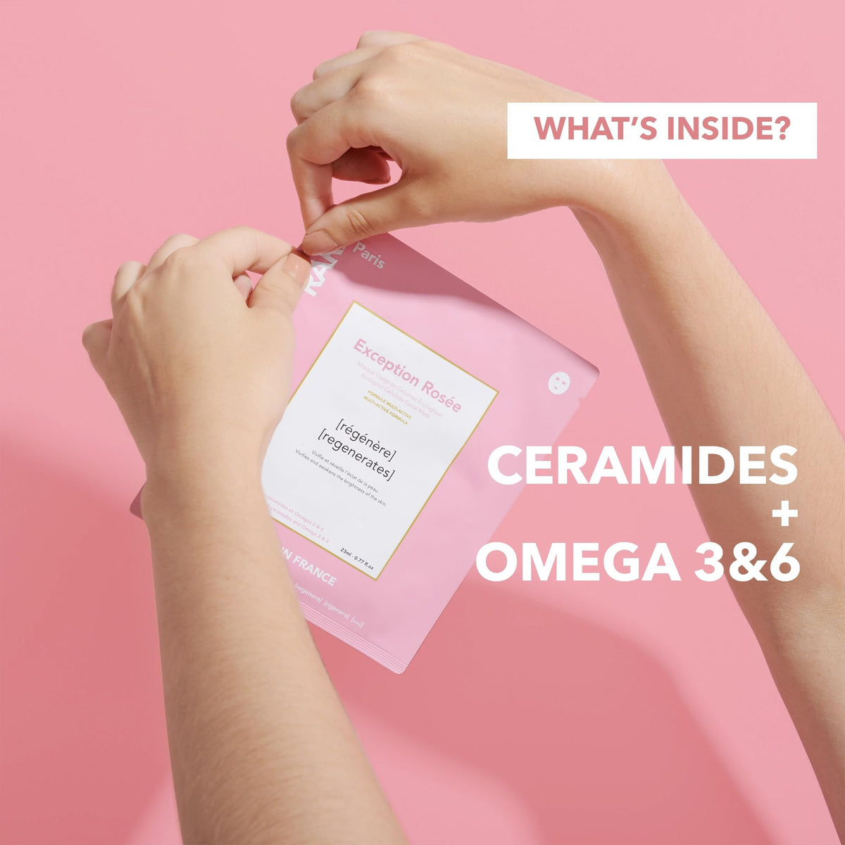 Exception Rosée | Soothing, Firming & Revitalizing Sheet Face Mask