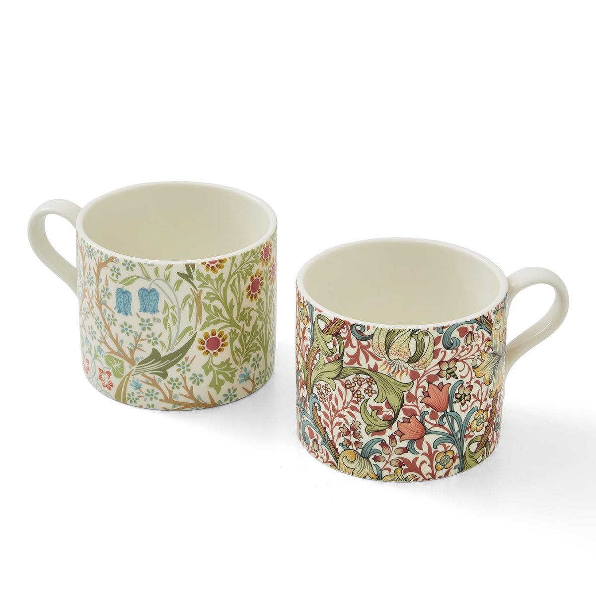 Morris & Co. Large Mugs | Set of 2 | Blackthorn and Golden