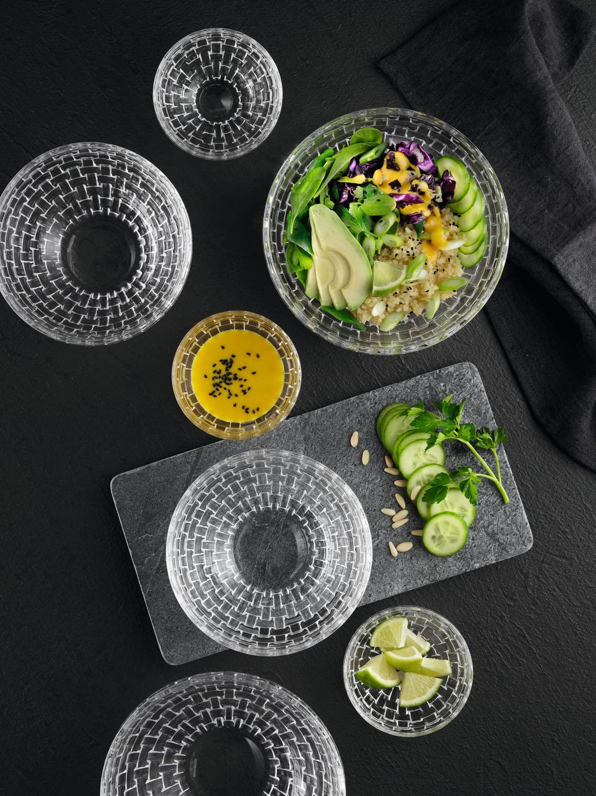 Nachtmann Bossa Nova Crystal Bowl (4.7") Classic