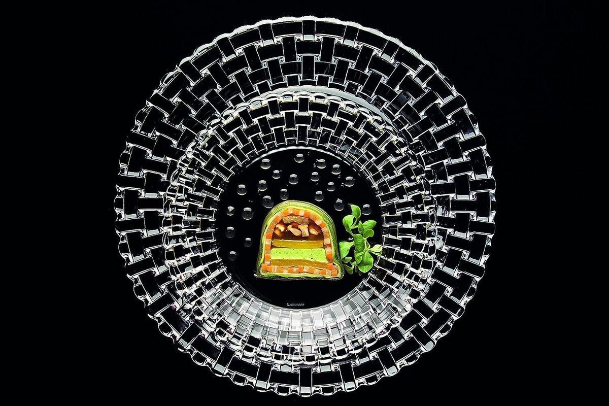 Nachtmann Bossa Nova Crystal Dinner & Dessert Plates | Set of 2