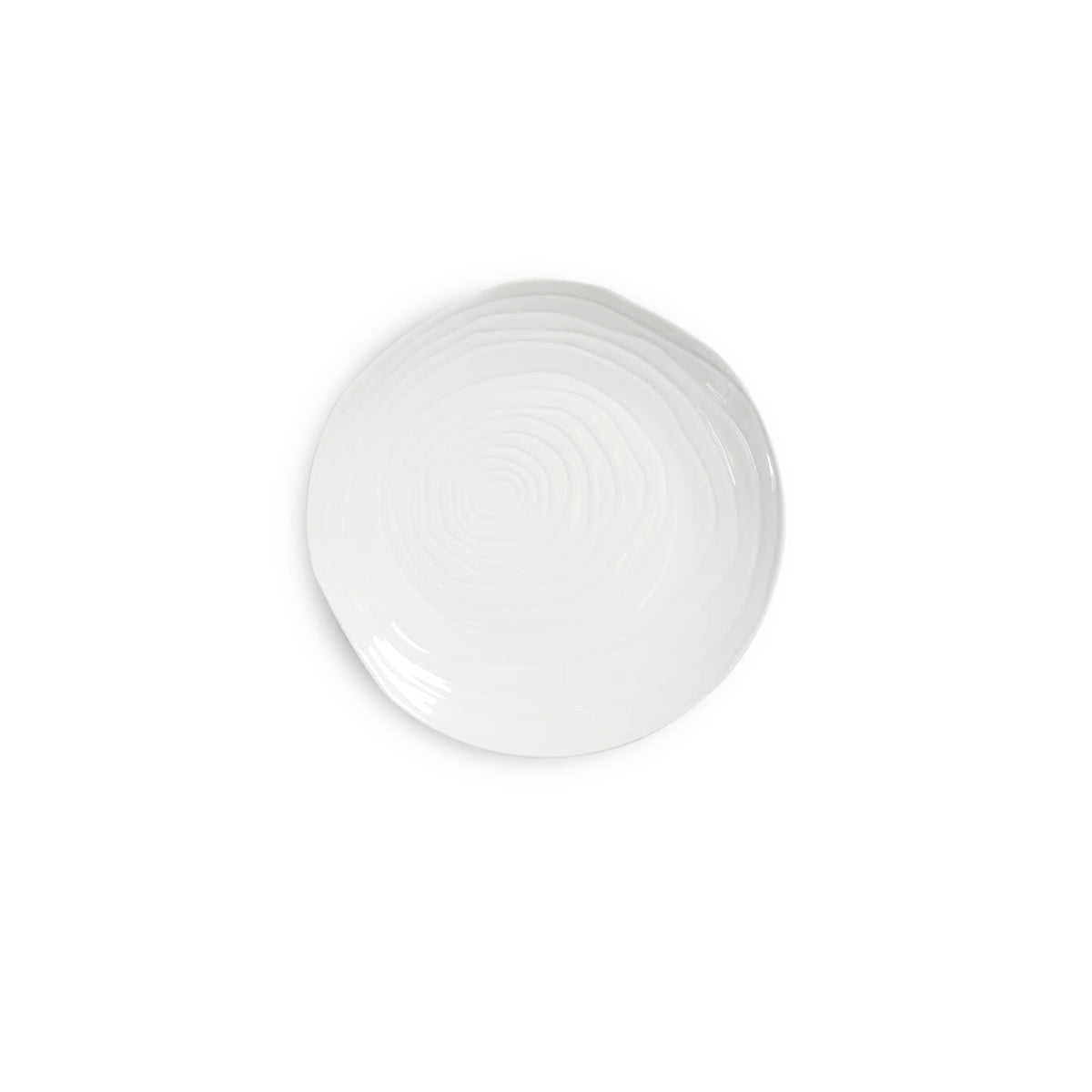 Pillivuyt Teck Salad Plate in White Porcelain | 8"D