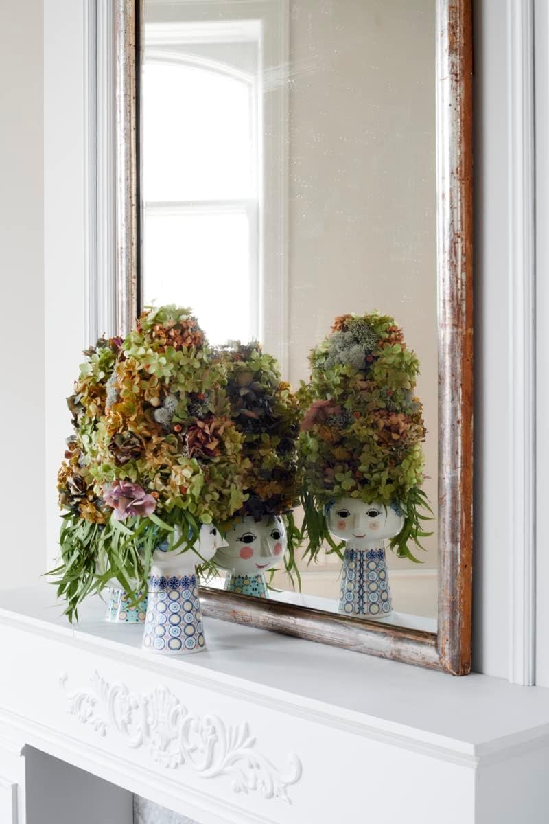 Bjørn Wiinblad Eva Porcelain Vase in Dark Blue