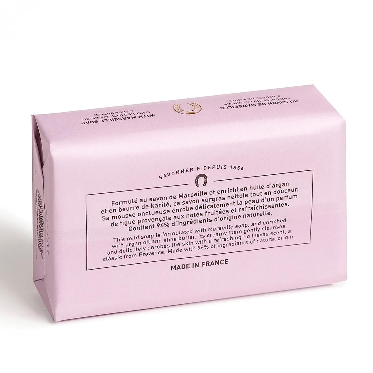 FIG LEAVES (Feuilles de Figuier) Organic Marseille Bar Soap with Shea Butter & Argan Oil | Set of 2