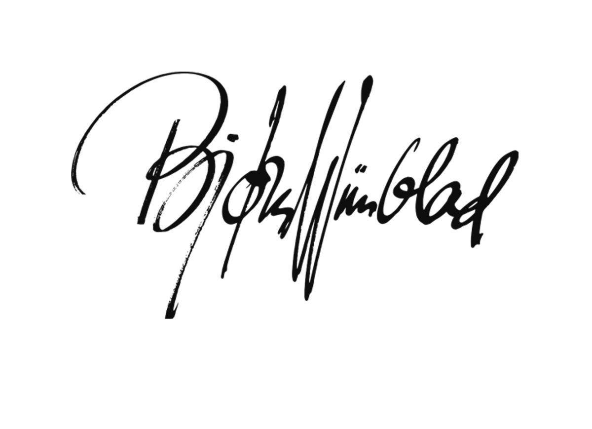 Bjørn Wiinblad Eva Lady with Hat Porcelain Candle Holder