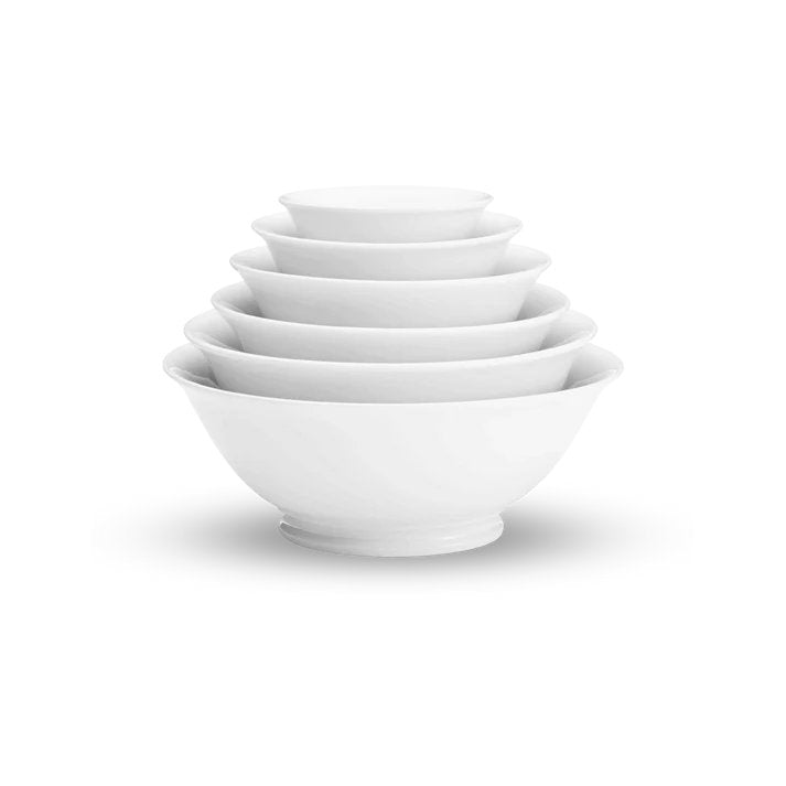 Pillivuyt Classic Footed Bowl White Porcelain (8.75"D)