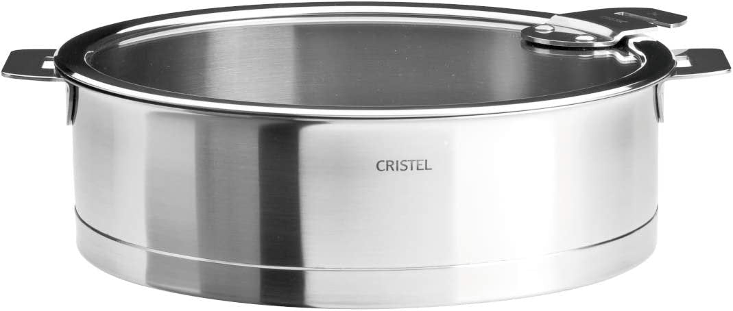 Cristel Strate Stainless Steel Sauté Pan — XL 5.5 Qt