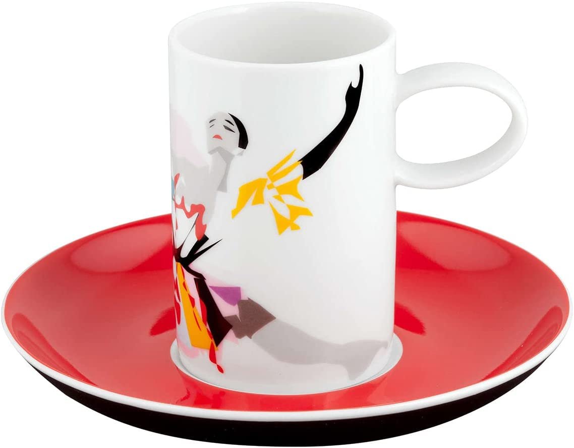 Tchaikovs Coffe Cups & Saucers | Set of 4