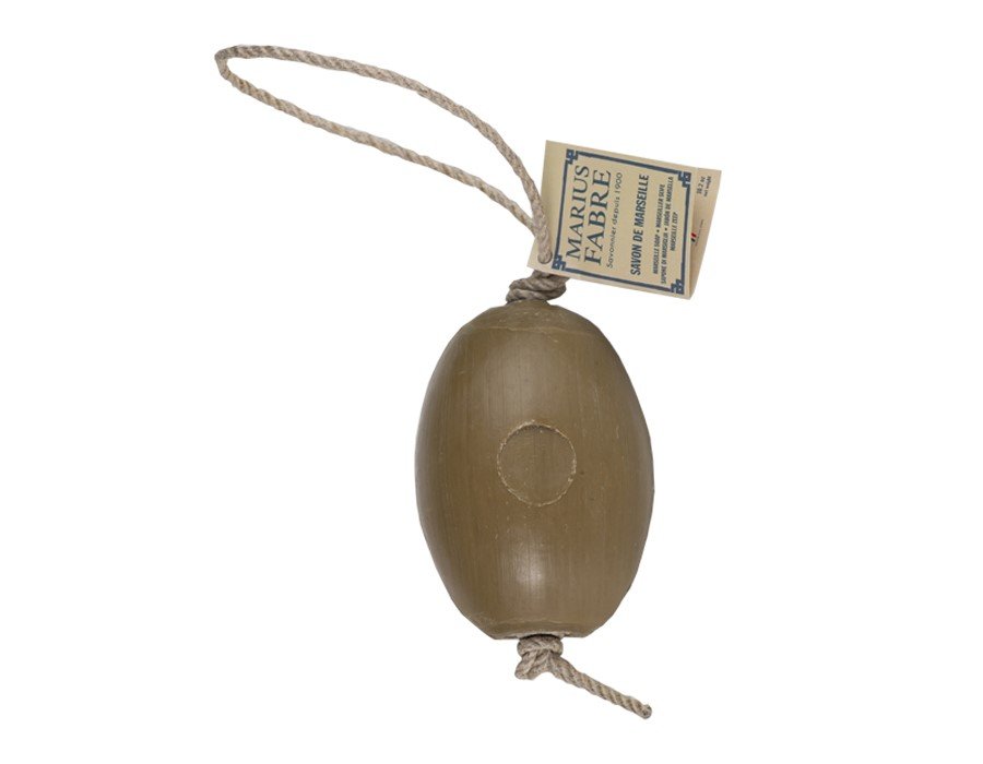Olive Oil Marseille Soap with Hanging Rope | Natural Soap Certified Palm Oil Free