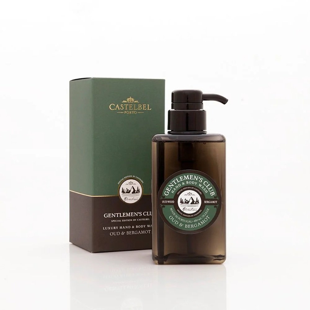 Castelbel Gentleman Club Oud & Bergamot Luxury Hand & Body Wash
