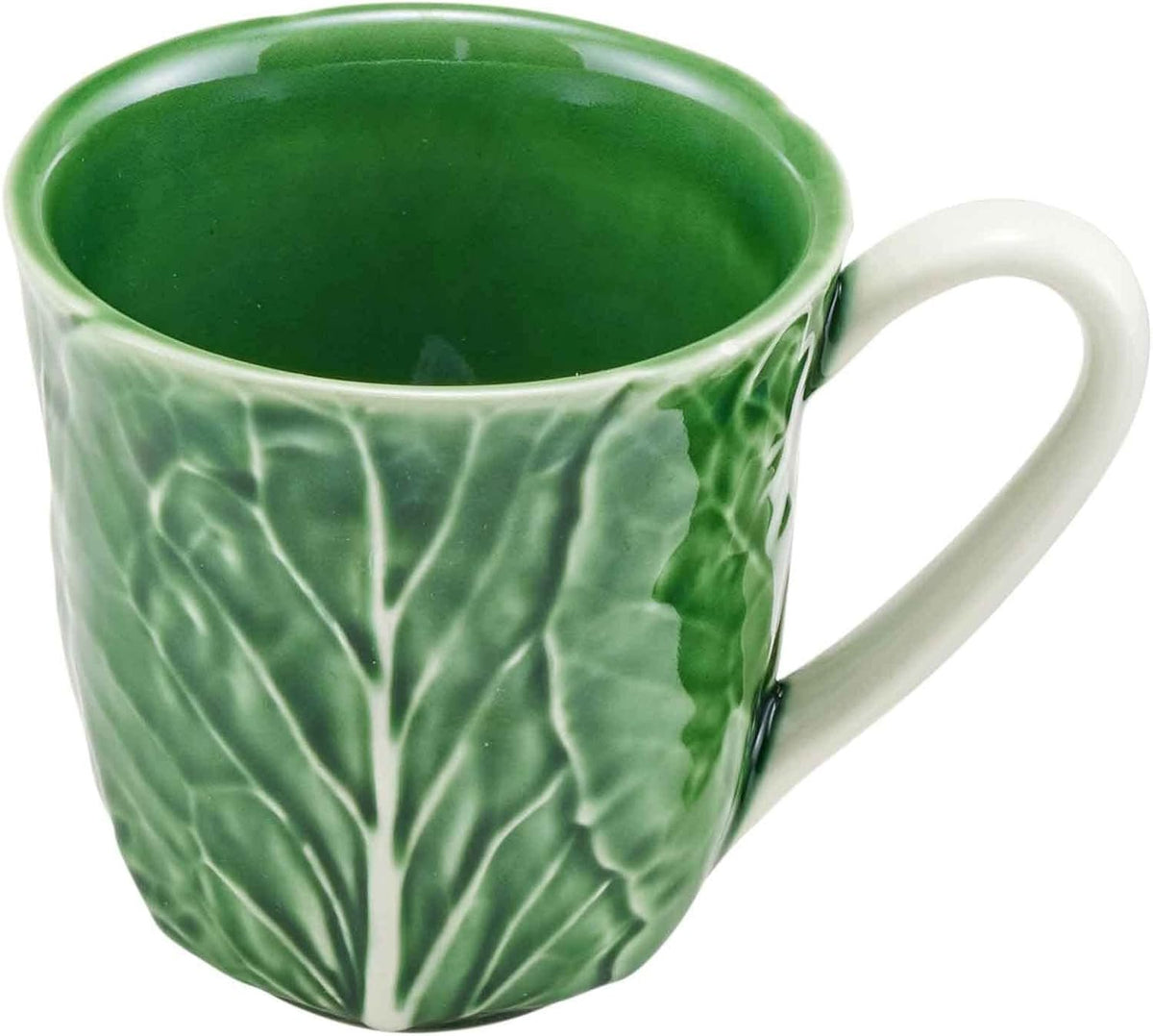 Green Cabbage Mugs | Set of 4