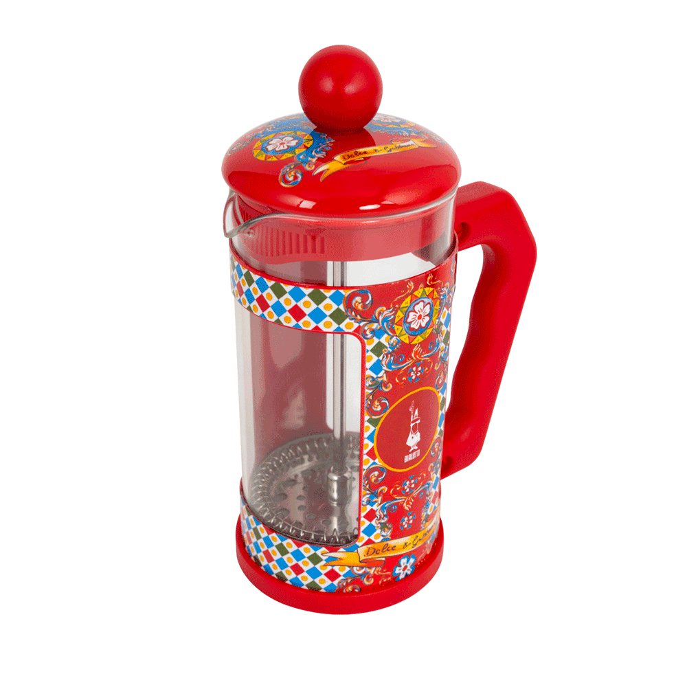 Bialetti Dolce & Gabbana French Press Coffee Maker | Sicilian Cart