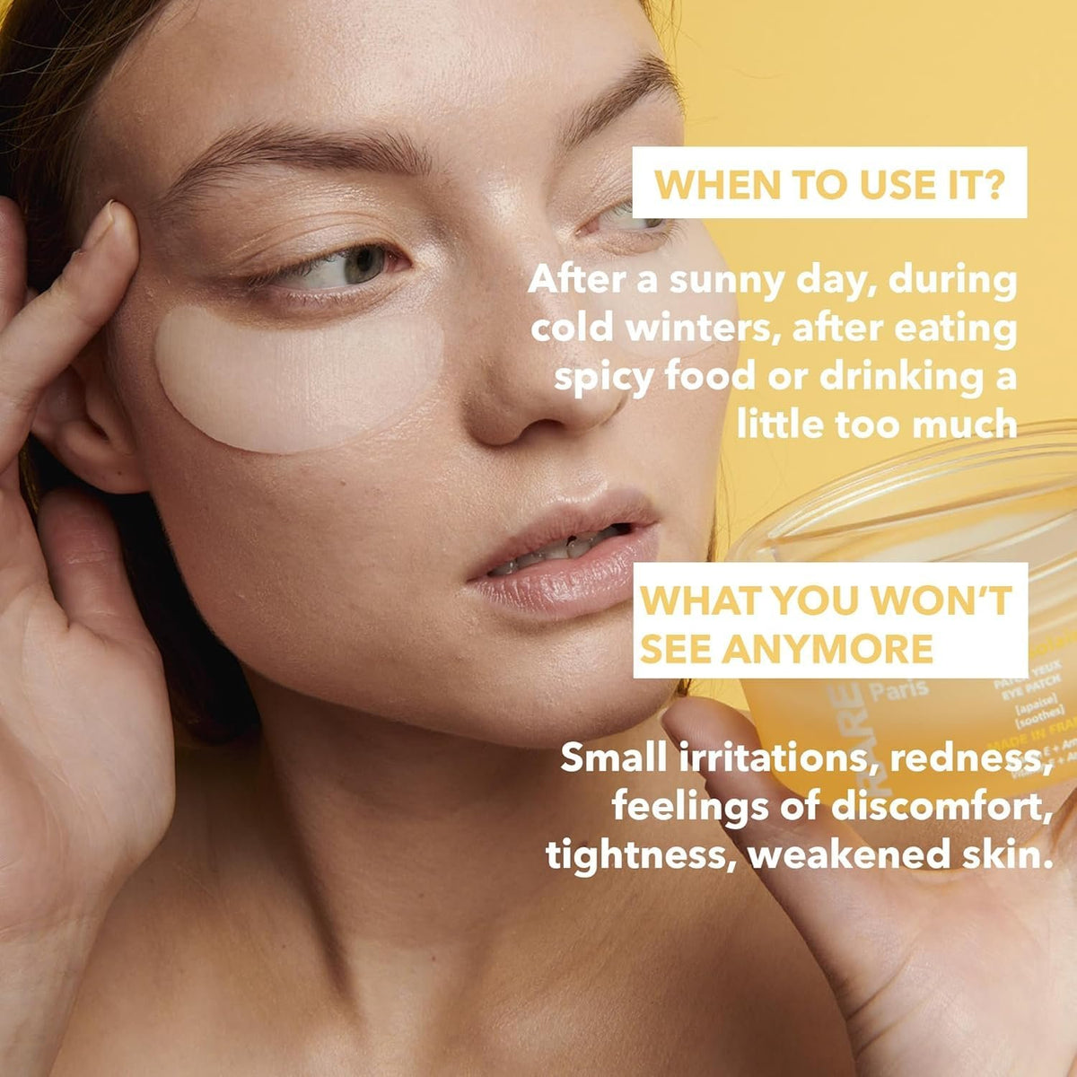 Trésor Solaire Eye Patch | Soothing & Nourishing Under-Eye Patches