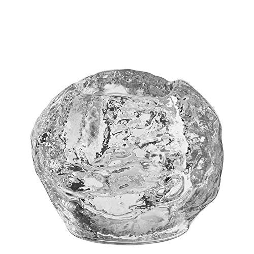 Kosta Boda Snowball Glass Votive Candle Holder