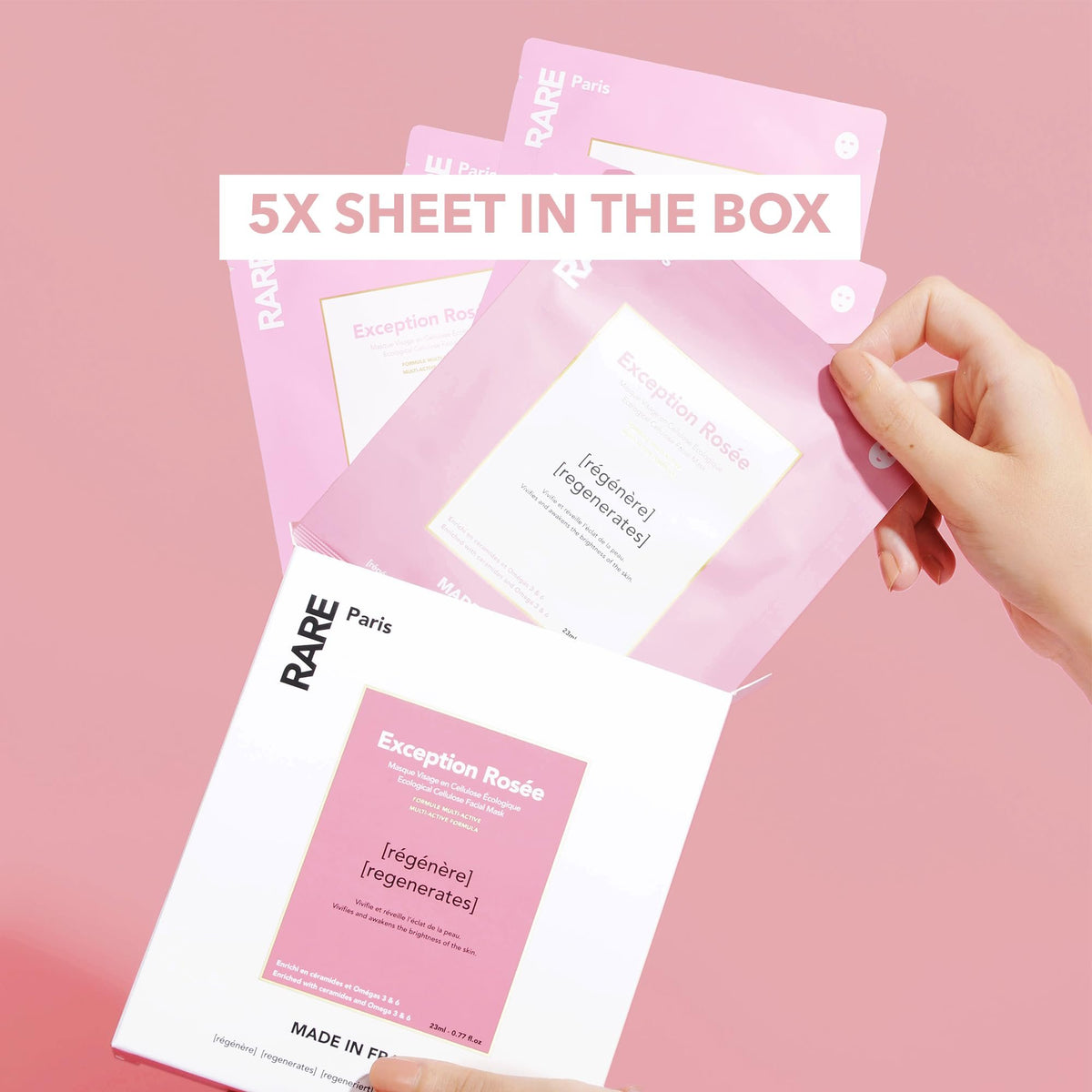 Exception Rosée | Soothing, Firming & Revitalizing Sheet Face Mask