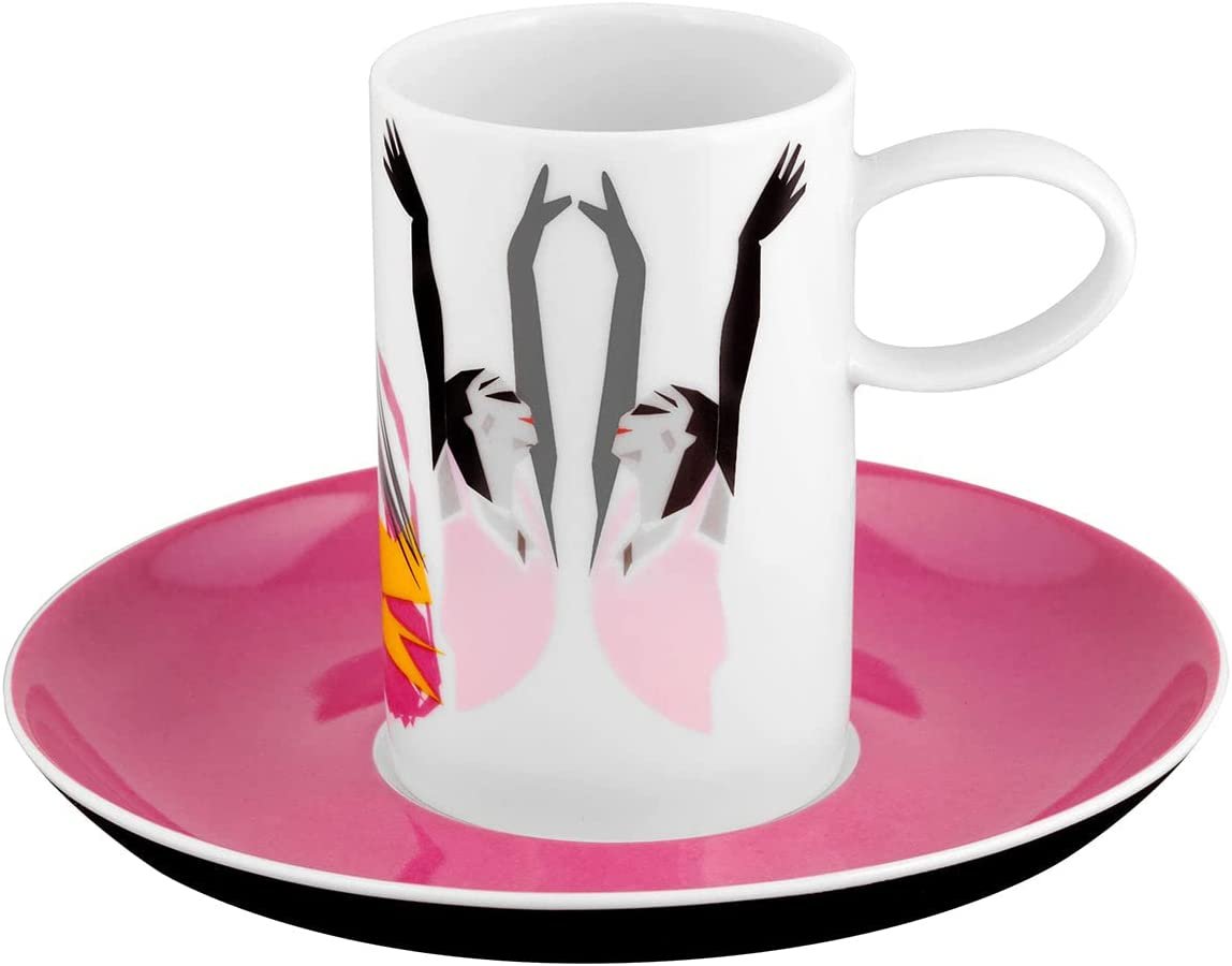 Tchaikovs Coffe Cups & Saucers | Set of 4