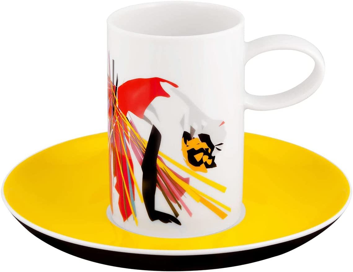 Tchaikovs Coffe Cups & Saucers | Set of 4