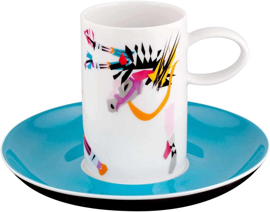 Tchaikovs Coffe Cups & Saucers | Set of 4