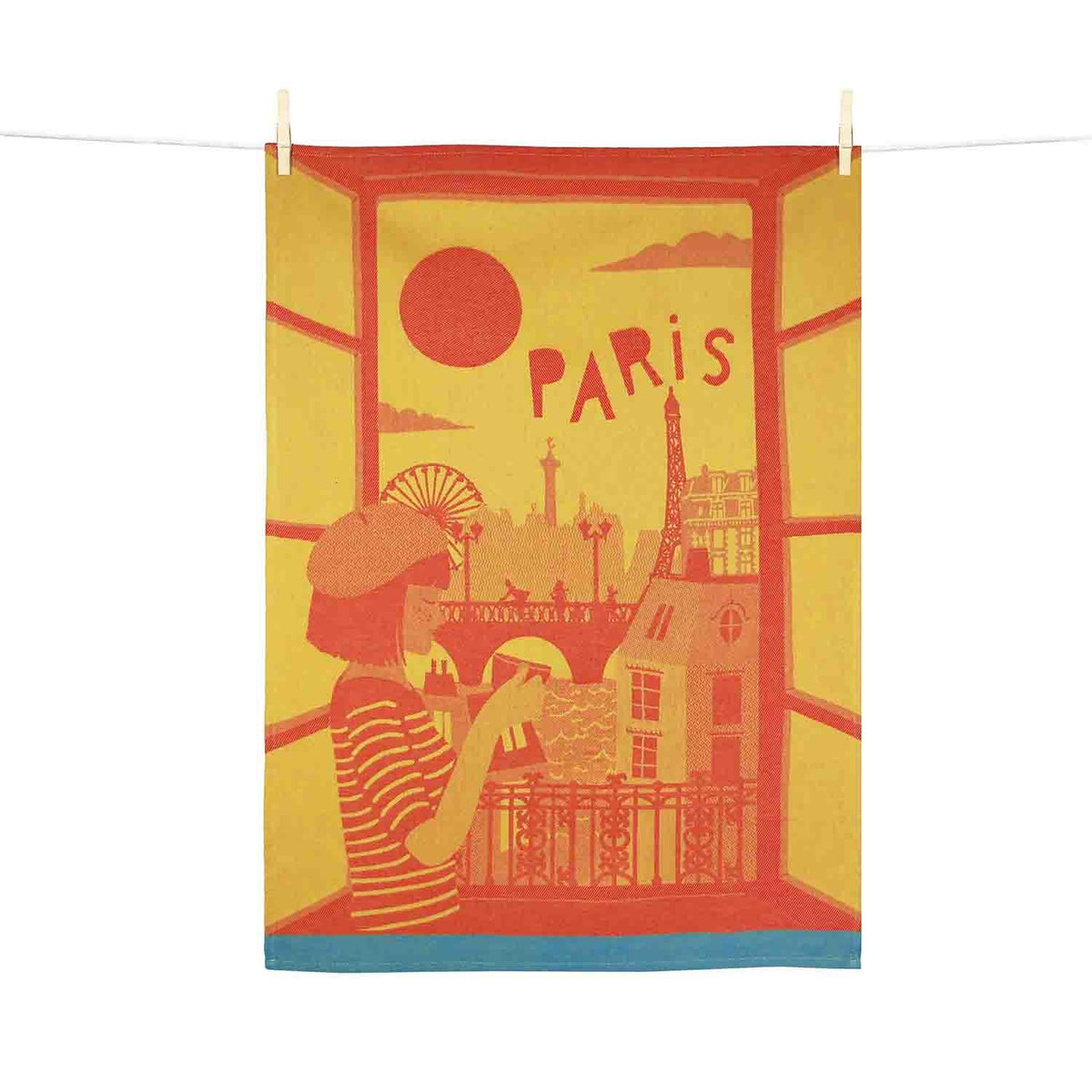 French Jacquard Kitchen Tea Towel | LA PARISIENNE