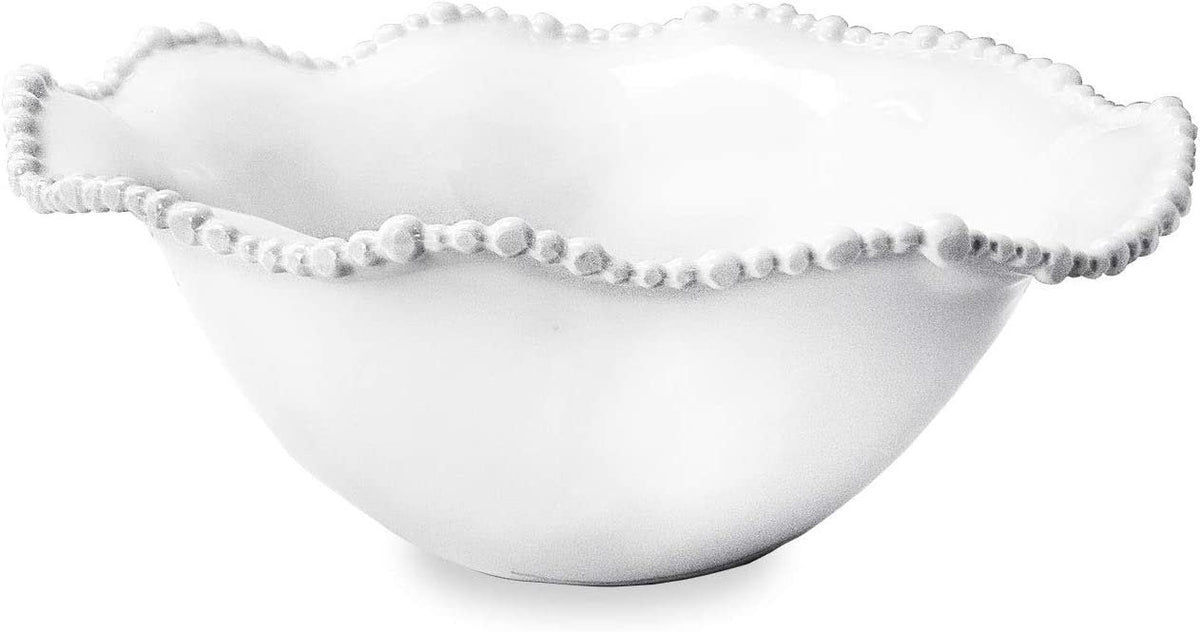 VIDA Alegria Medium Bowl in White Melamine | 10.75"D