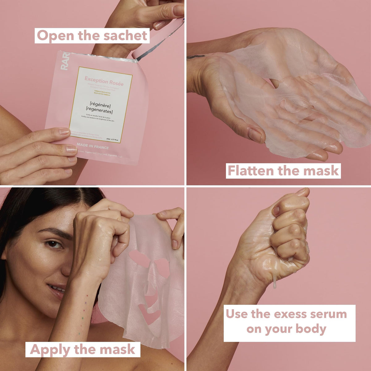 Exception Rosée | Soothing, Firming & Revitalizing Sheet Face Mask