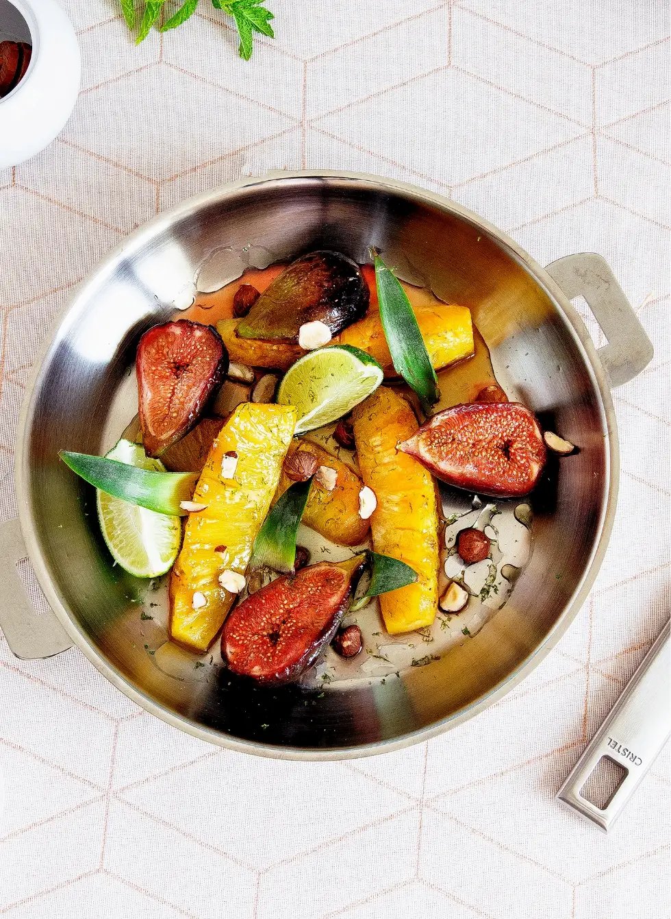 Cristel Strate Stainless Steel Frying Pan Plus — 11"