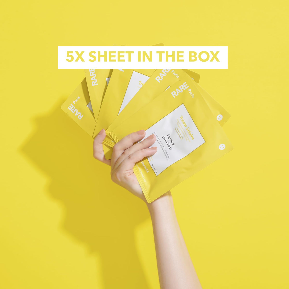 Trésor Solaire | Nourishing & Soothing Sheet Face Mask