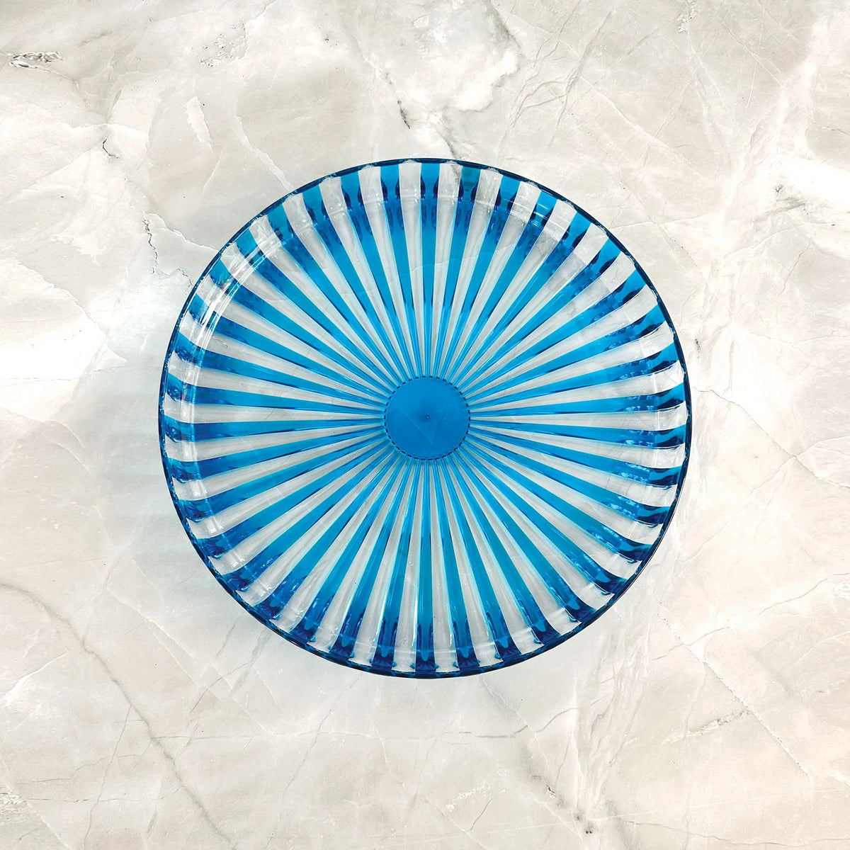 Dolcevita Outdoor Round Tray | Turquoise