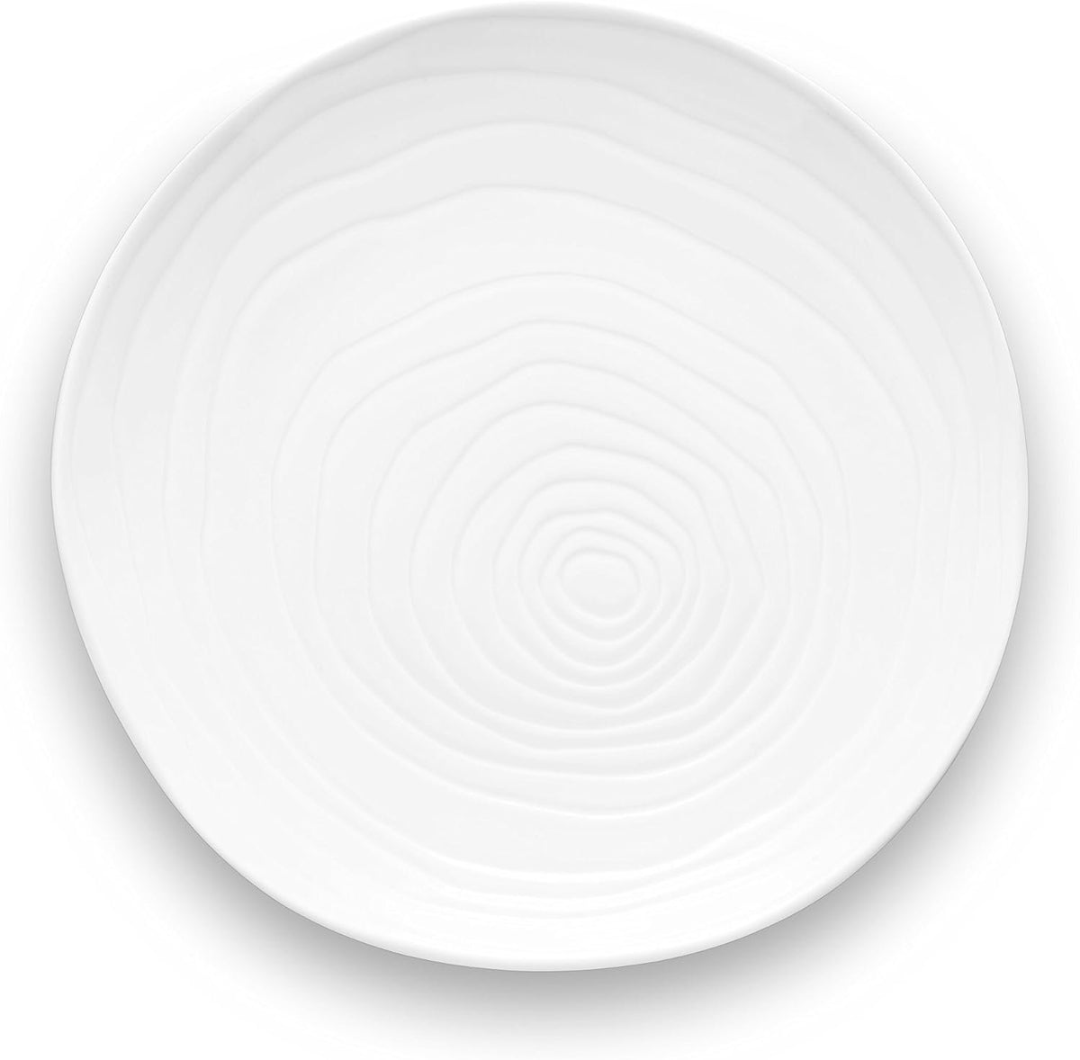 Pillivuyt Teck Dinner Plate in White Porcelain | 11"D