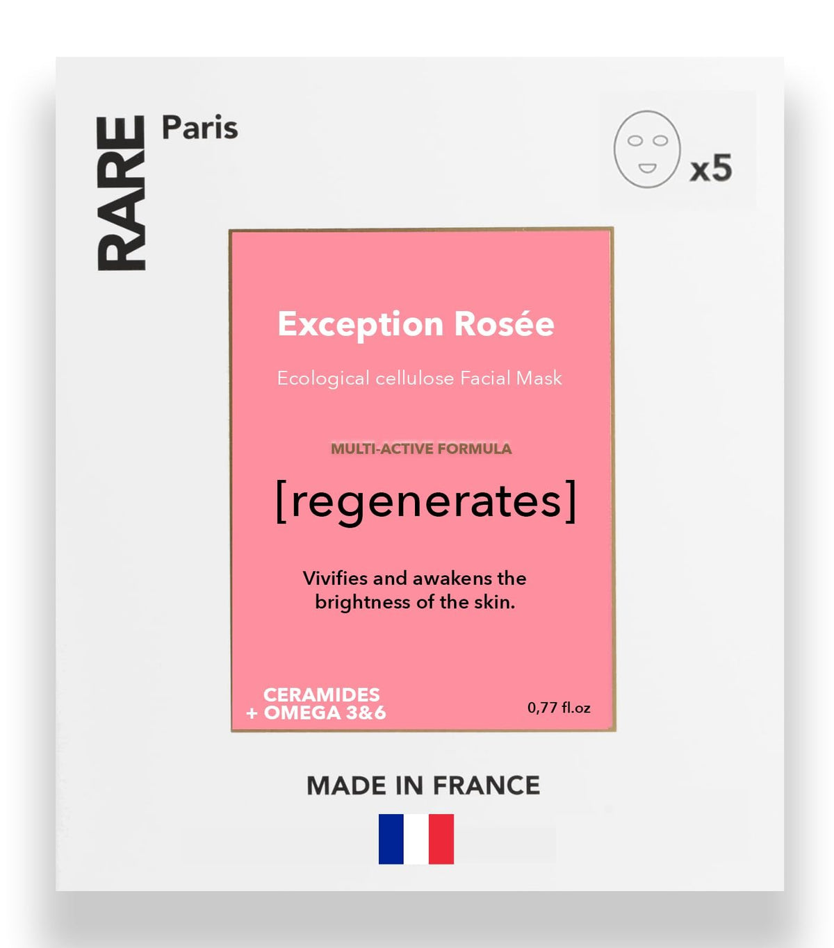 Exception Rosée | Soothing, Firming & Revitalizing Sheet Face Mask