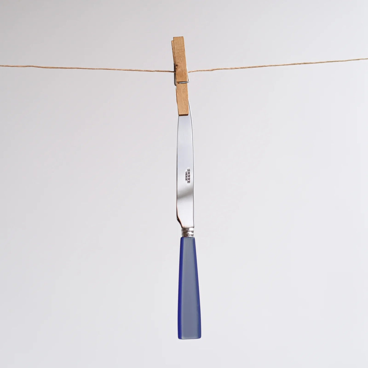 Sabre Natura Icone Flatware 5 Piece Place Setting | Steel blue