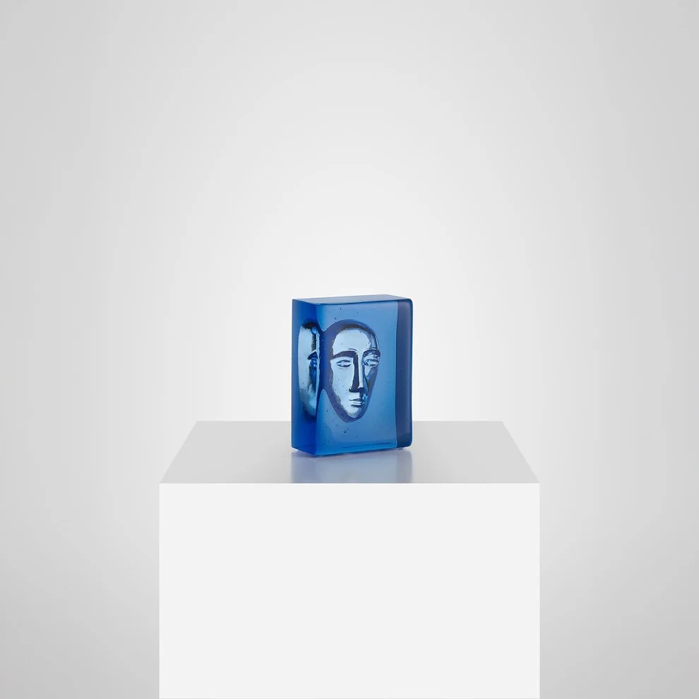 Kosta Boda Azur Man — Limited Edition by Bertil Vallien | Artist Collection