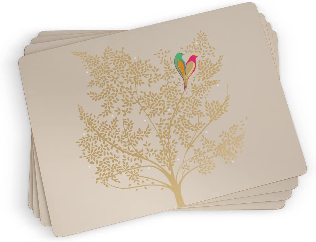 Sarah Miller Heat Resistant Hard Placemats | Set of 4 | Chelsea