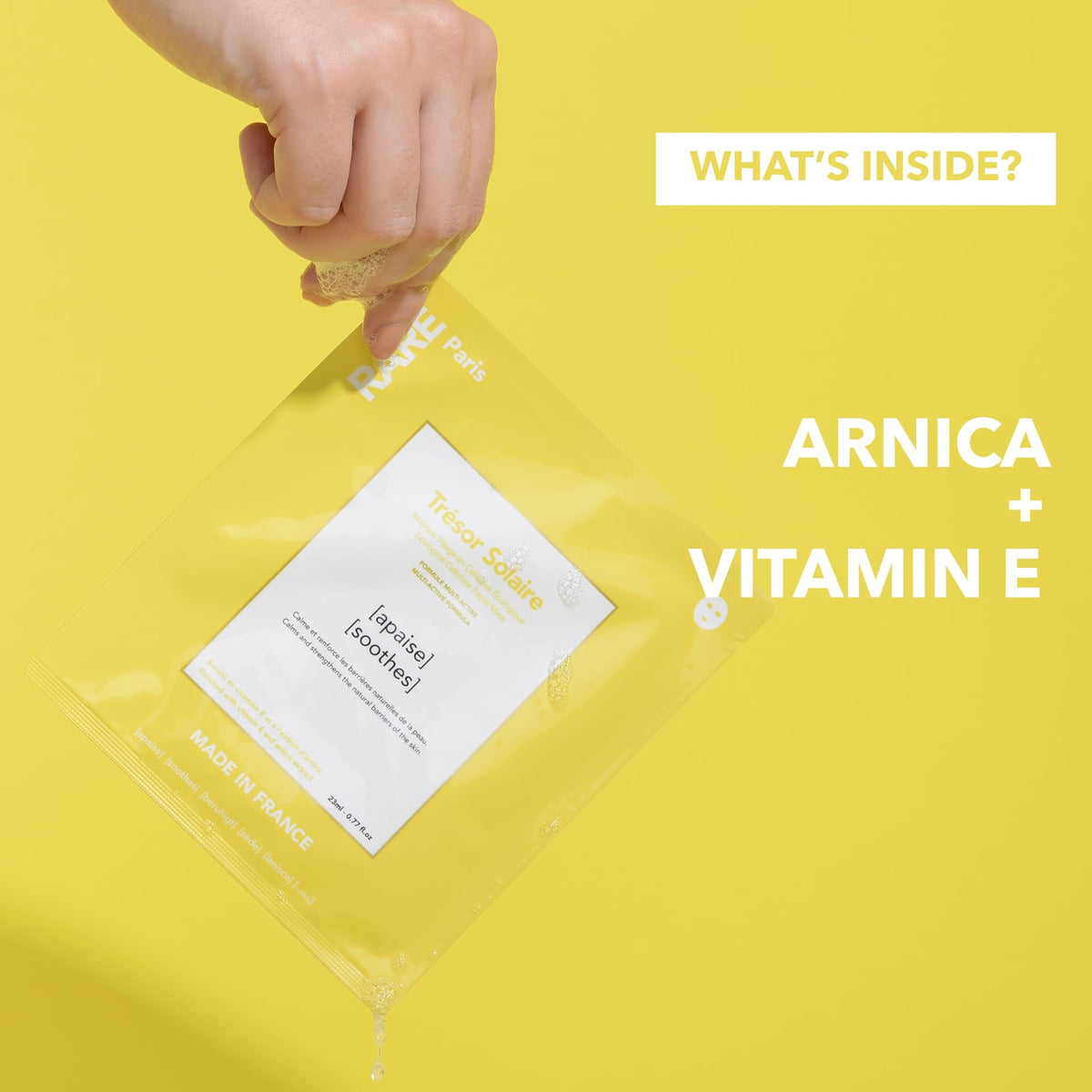 Trésor Solaire | Nourishing & Soothing Sheet Face Mask