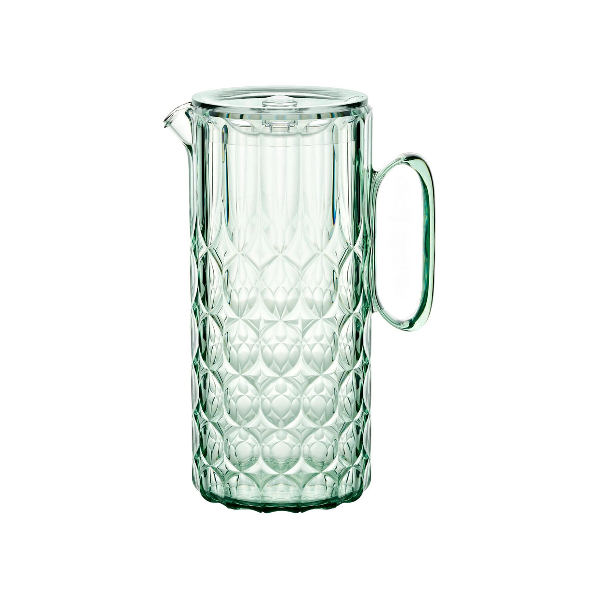 Vanity Acrylic Pitcher with Lid | Matcha Green