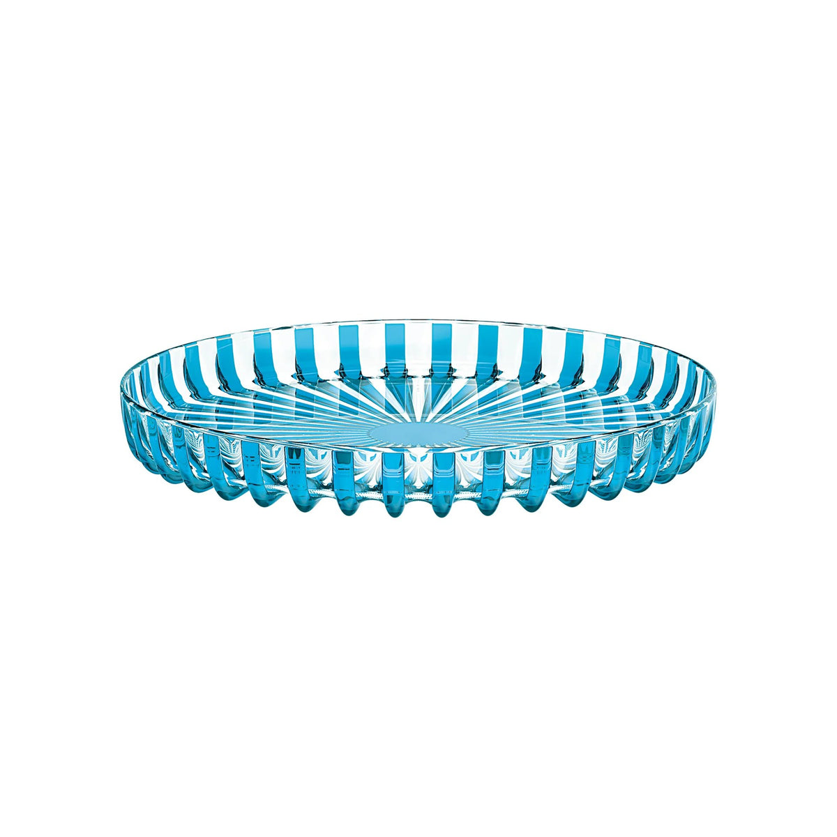 Dolcevita Outdoor Round Tray | Turquoise