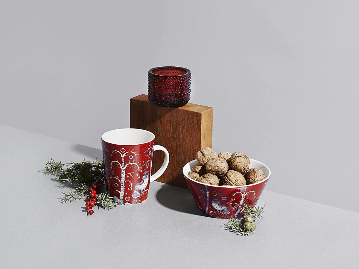 iittala Taika Red Bowl