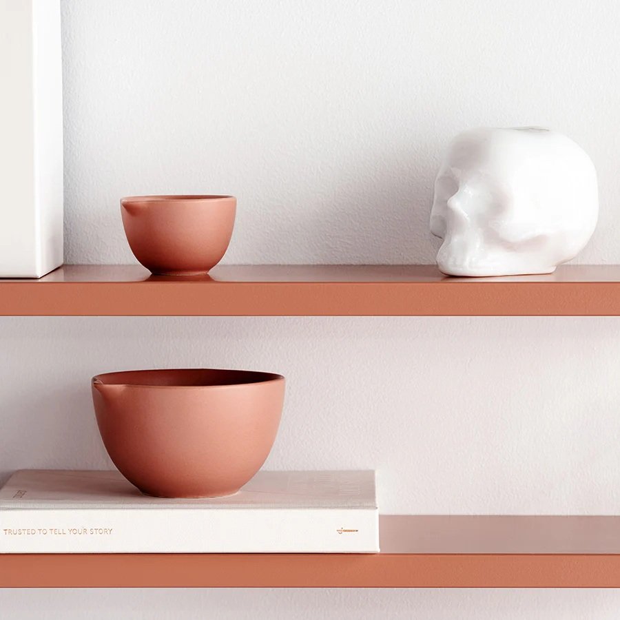 Kosta Boda Still Life Off White Votive — Skull Design by Ludvig Löfgren