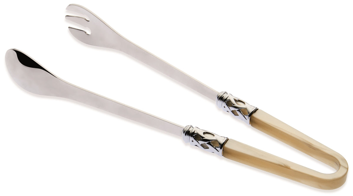 Aladdin Salad Tongs | Brilliant Ivory Multiuse