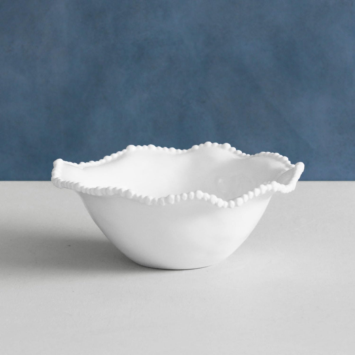 VIDA Alegria Medium Bowl in White Melamine | 10.75"D