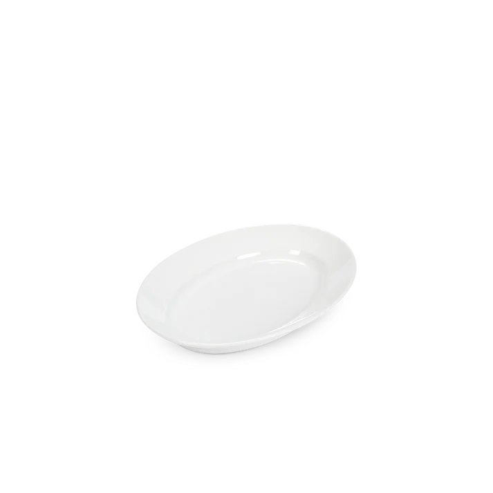 Pillivuyt Large Deep Oval White Porcelain Serving Platter | 14.5"L