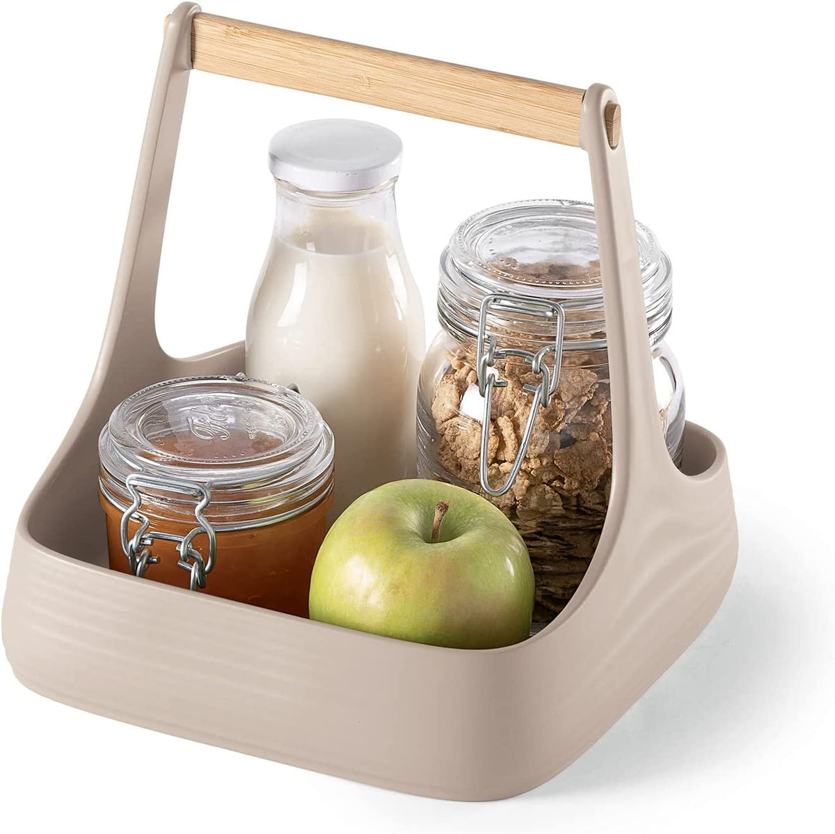 Guzzini Table Caddy Organizer All-Together Outdoor & Indoor  | Milk White