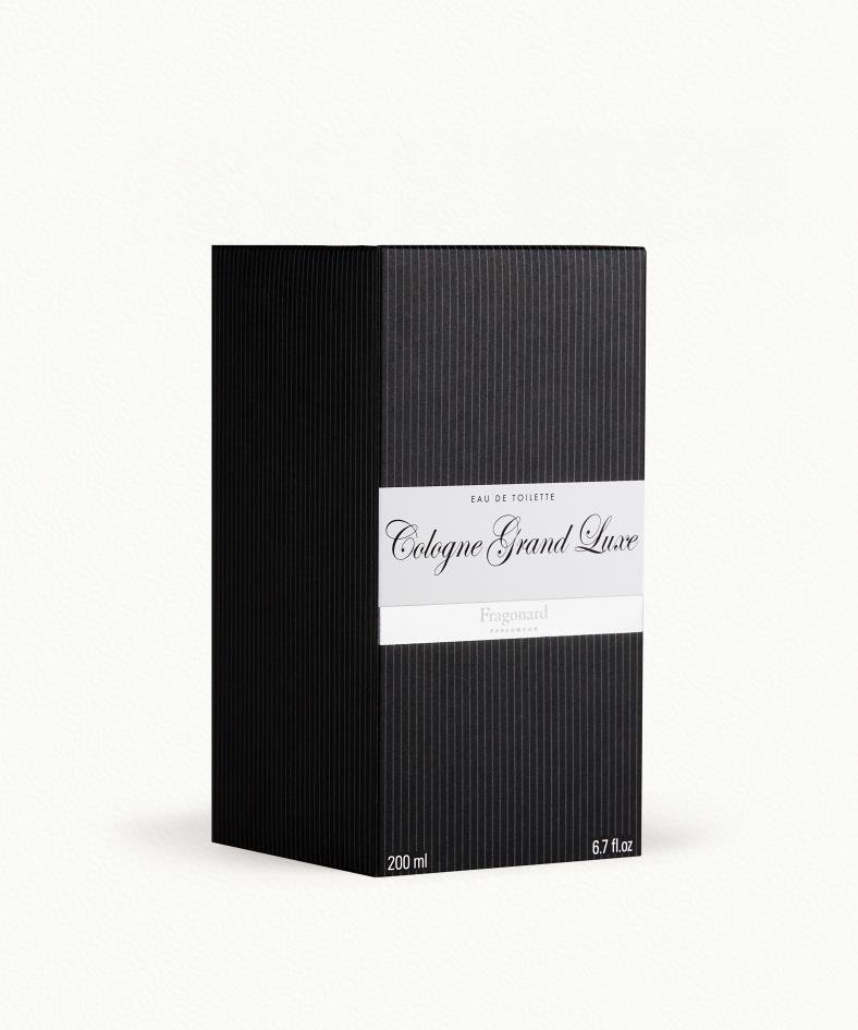 Fragonard Grand Luxe Cologne Packaging