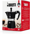 Bialetti Moka Express For Espresso Maker Black 6-Cups